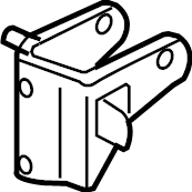 View 123210T060 Bracket, Engine Mount. (Rear) Full-Sized Product Image