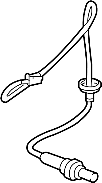 View 8946502350 Oxygen Sensor (Rear, Lower) Full-Sized Product Image