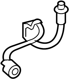 View 90947A2077 Brake. Hose. Hydraulic. Flexible.  Full-Sized Product Image
