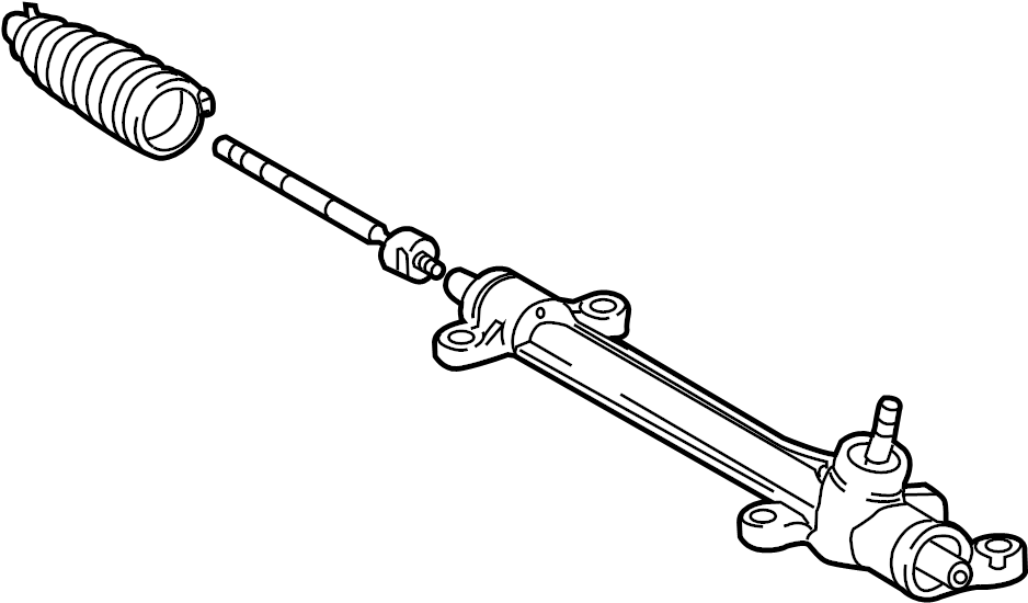 View 4551002150 Rack and Pinion Assembly Full-Sized Product Image