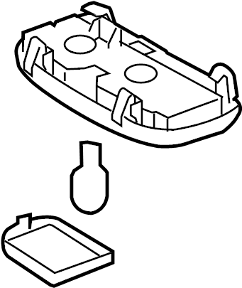 View 8126052051B1 Map lamp Assembly.  Full-Sized Product Image