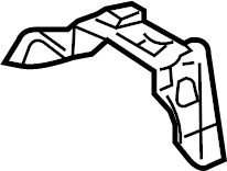 View 5745912010 Crossmember. MEMBER, Floor CRO. (Front, Rear) Full-Sized Product Image