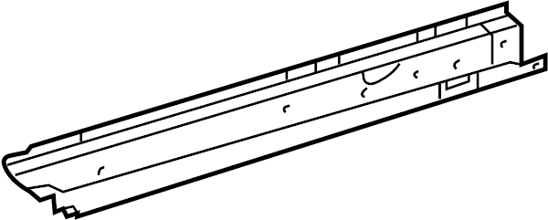 View 5740202140 Floor Side Rail (Rear, Lower) Full-Sized Product Image