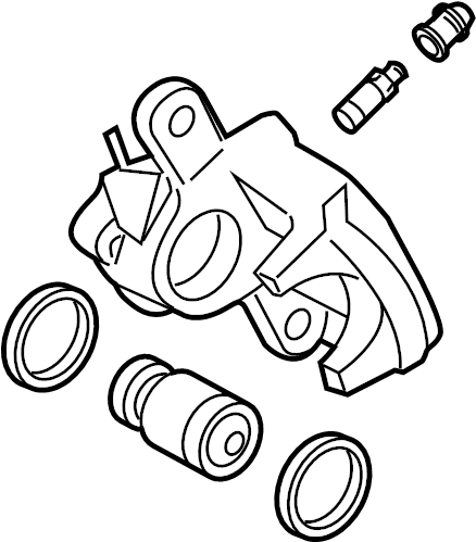 View 4783002180 Disc Brake Caliper Full-Sized Product Image