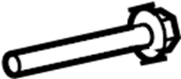 View 9008011511 Suspension Control Arm Bolt (Front, Lower) Full-Sized Product Image