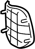 View 6474602100B0 Trunk Floor Access Cover (Rear) Full-Sized Product Image