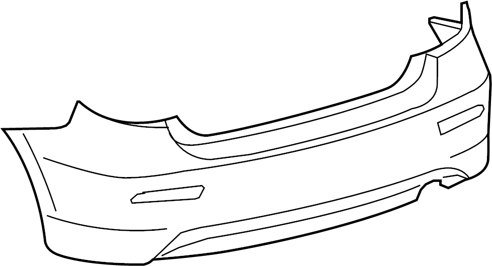 View 5215902968 Bumper Cover (Rear) Full-Sized Product Image