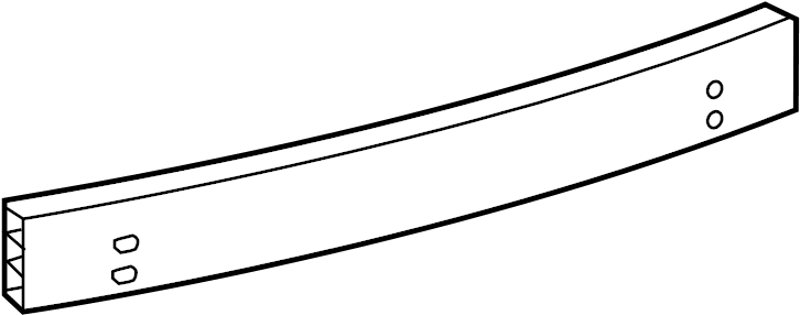 View 5202302151 Bumper Cover Reinforcement Beam Full-Sized Product Image