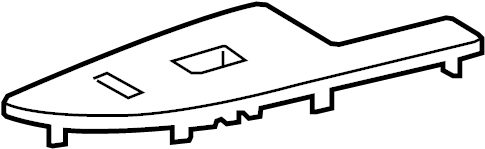 View 742310T031C0 Door Window Switch Bezel (Front) Full-Sized Product Image