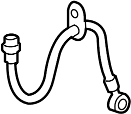 View 90947A2036 Brake Hydraulic Hose Full-Sized Product Image