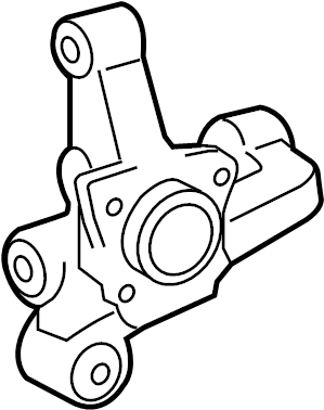 View 423040T010 Steering Knuckle (Rear) Full-Sized Product Image