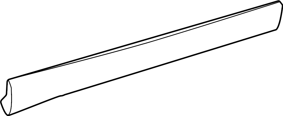 View 7507348020C0 Body side Molding. MOULDING SUB - Assembly. (Front) Full-Sized Product Image