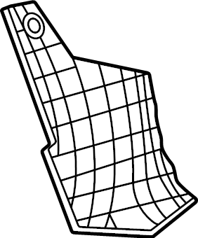 View 5259148170 Bumper Cover Support Rail Seal (Rear) Full-Sized Product Image