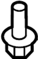 View 9015960478 Mud Flap Screw Full-Sized Product Image