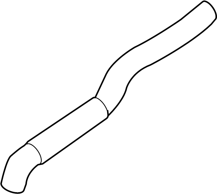 View 1628336011 Engine Coolant Hose Full-Sized Product Image