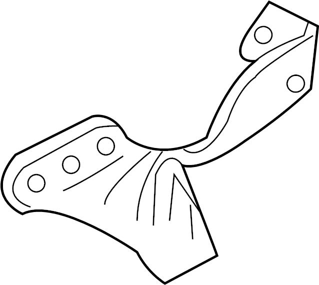 View 8966742050 Engine Control Module (ECM) Bracket (Upper) Full-Sized Product Image