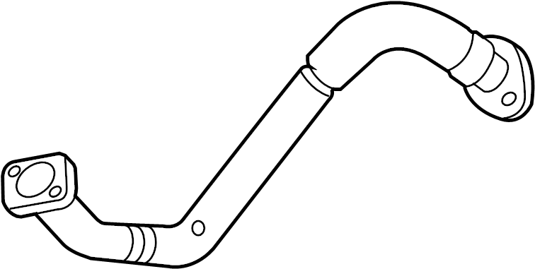 View 174100P241 Exhaust Pipe (Front) Full-Sized Product Image