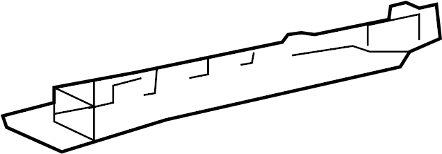 View 5110842010 Suspension Crossmember Reinforcement (Front, Rear) Full-Sized Product Image