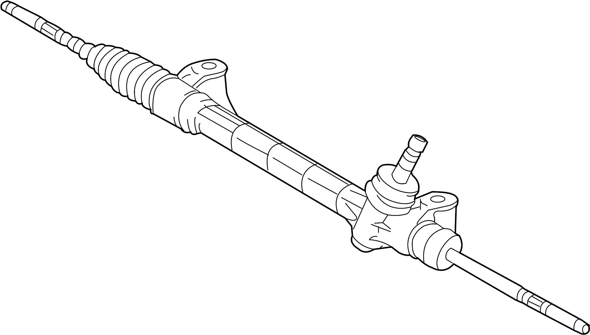 View 4551042230 Rack and Pinion Assembly Full-Sized Product Image