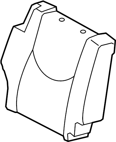 View 7107742442B5 Cover SUB - Assembly, S. Seat back Cover. (Rear) Full-Sized Product Image