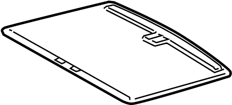 View 633060R010B0 TRIM SUB - ASSEMBLY, SUNSH. TRIM, SUNSHADE.  Full-Sized Product Image
