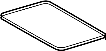 View 6331848011A3 Sunroof Opening Trim Full-Sized Product Image