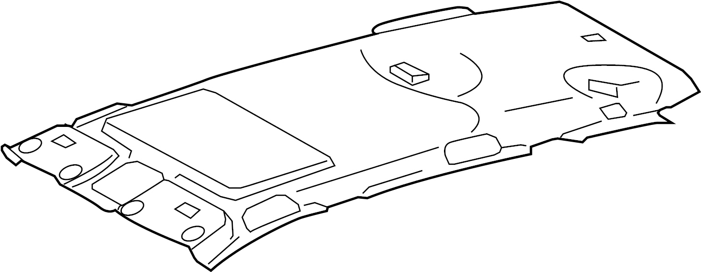 View 633100R030E0 HEADLINER ASSEMBLY, ROOF.  Full-Sized Product Image