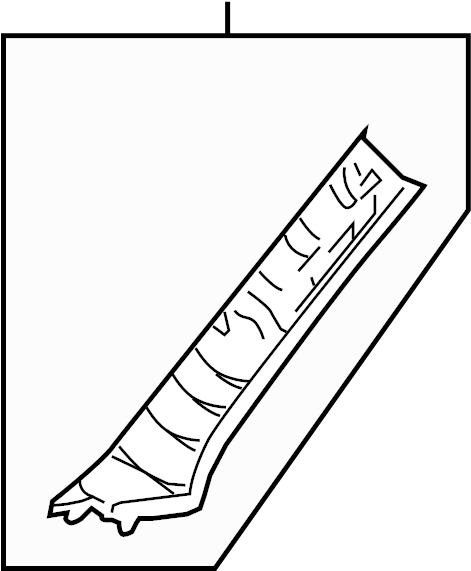 View 6222042030A0 Body A-Pillar Trim Panel (Front) Full-Sized Product Image