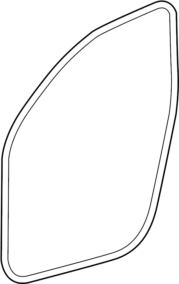 View 623110R010B0 Door Seal (Front, Lower) Full-Sized Product Image