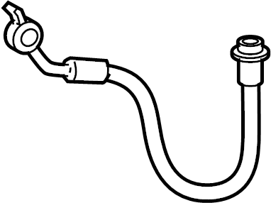 View 9094702F52 Brake Hydraulic Hose Full-Sized Product Image