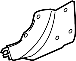 View 7680542020E0 Door Molding (Lower) Full-Sized Product Image