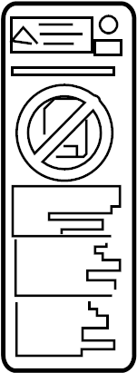 View 7459602020 Label. Air. BAG. Caution. Information. SIDE.  Full-Sized Product Image