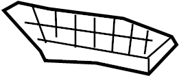 View 525360R060 Bumper Cover Support Rail (Front, Upper, Lower) Full-Sized Product Image