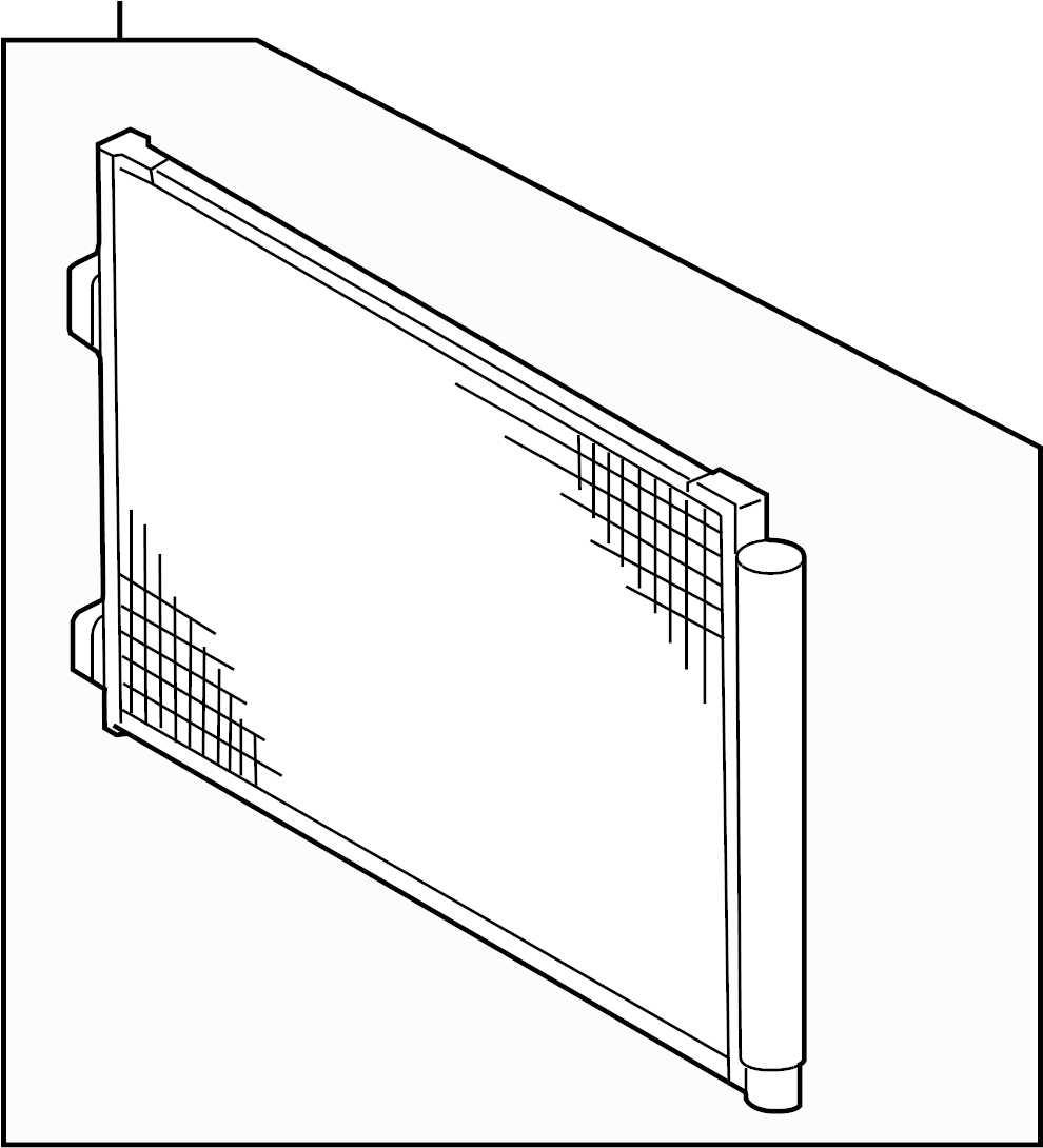 View 884600R030 A/C Condenser Full-Sized Product Image