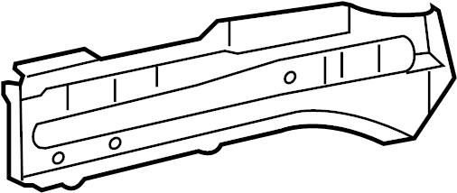 View 570260R010 Frame Side Member (Front) Full-Sized Product Image