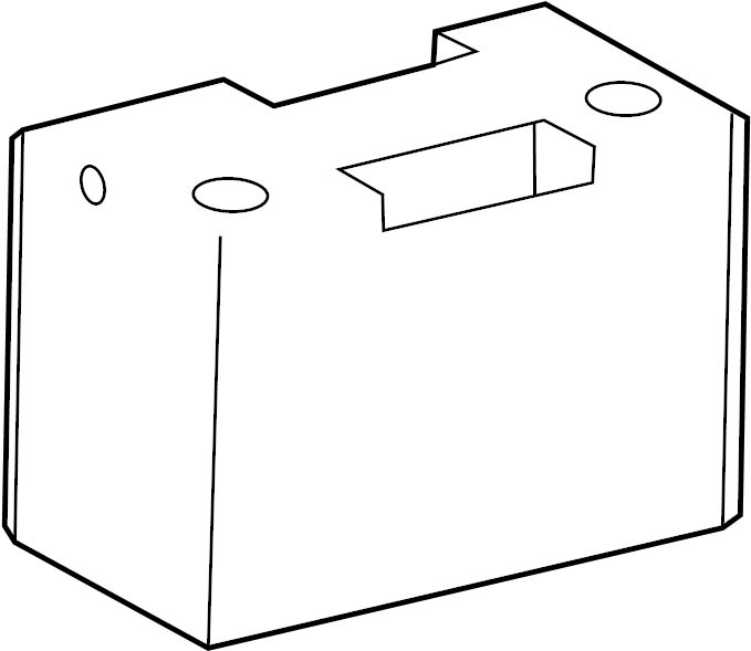 View 2889936020 Battery Cover. INSULATOR, BATTERY.  Full-Sized Product Image