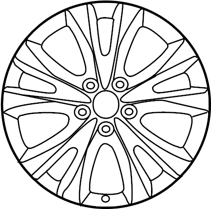 View 426110R170 Alloy Wheel 17x7J Full-Sized Product Image