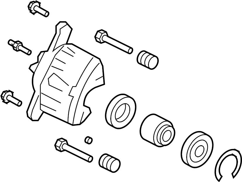 View 4773002410 Disc Brake Caliper Full-Sized Product Image
