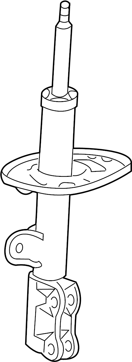 View 4851080795 Suspension Strut Full-Sized Product Image