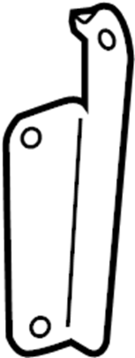 View 862850R010 Radio Amplifier Bracket (Front) Full-Sized Product Image