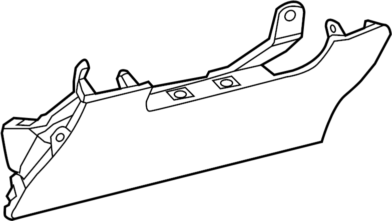 View 7390042031C0 Instrument Panel Air Bag Full-Sized Product Image