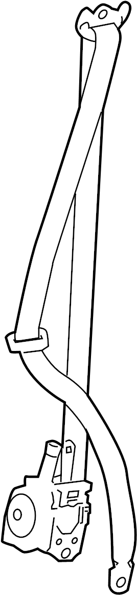 View 7321042420C1 Seat Belt Lap and Shoulder Belt (Front) Full-Sized Product Image