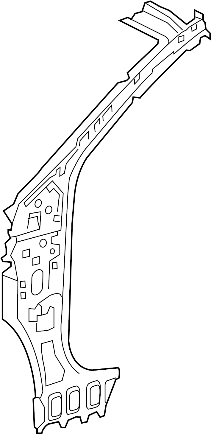 View 610240R050 Body A-Pillar (Front) Full-Sized Product Image