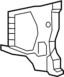 View 557140R050 Cowl Side Panel Full-Sized Product Image