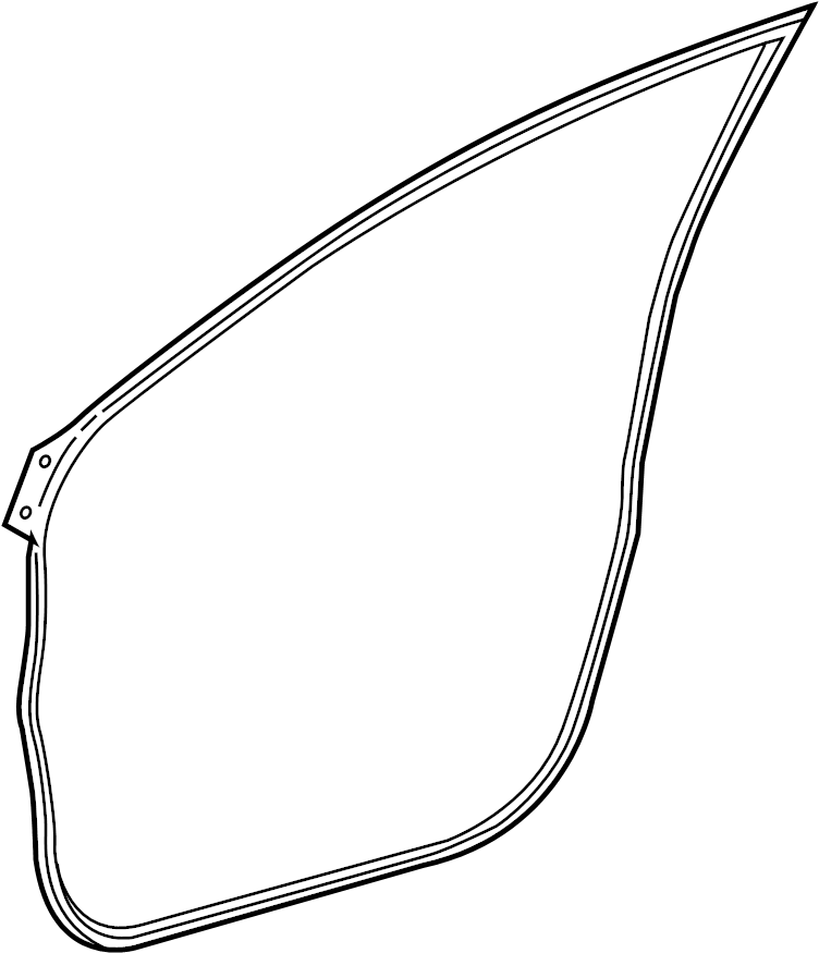 View 678620R030 Door Seal (Front, Lower) Full-Sized Product Image