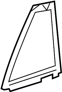 View 681890R030 Vent Window Weatherstrip (Rear) Full-Sized Product Image