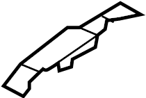 View 625050R030 Quarter Panel Insulator Full-Sized Product Image