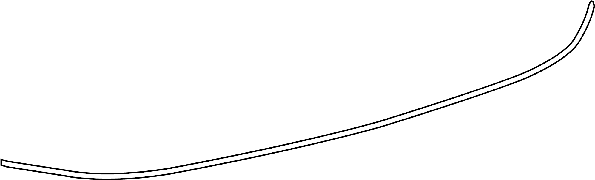 View 755750R030 Liftgate Reveal Molding (Lower) Full-Sized Product Image