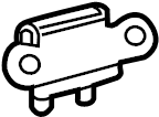 View 688100R010 Liftgate Hinge Full-Sized Product Image