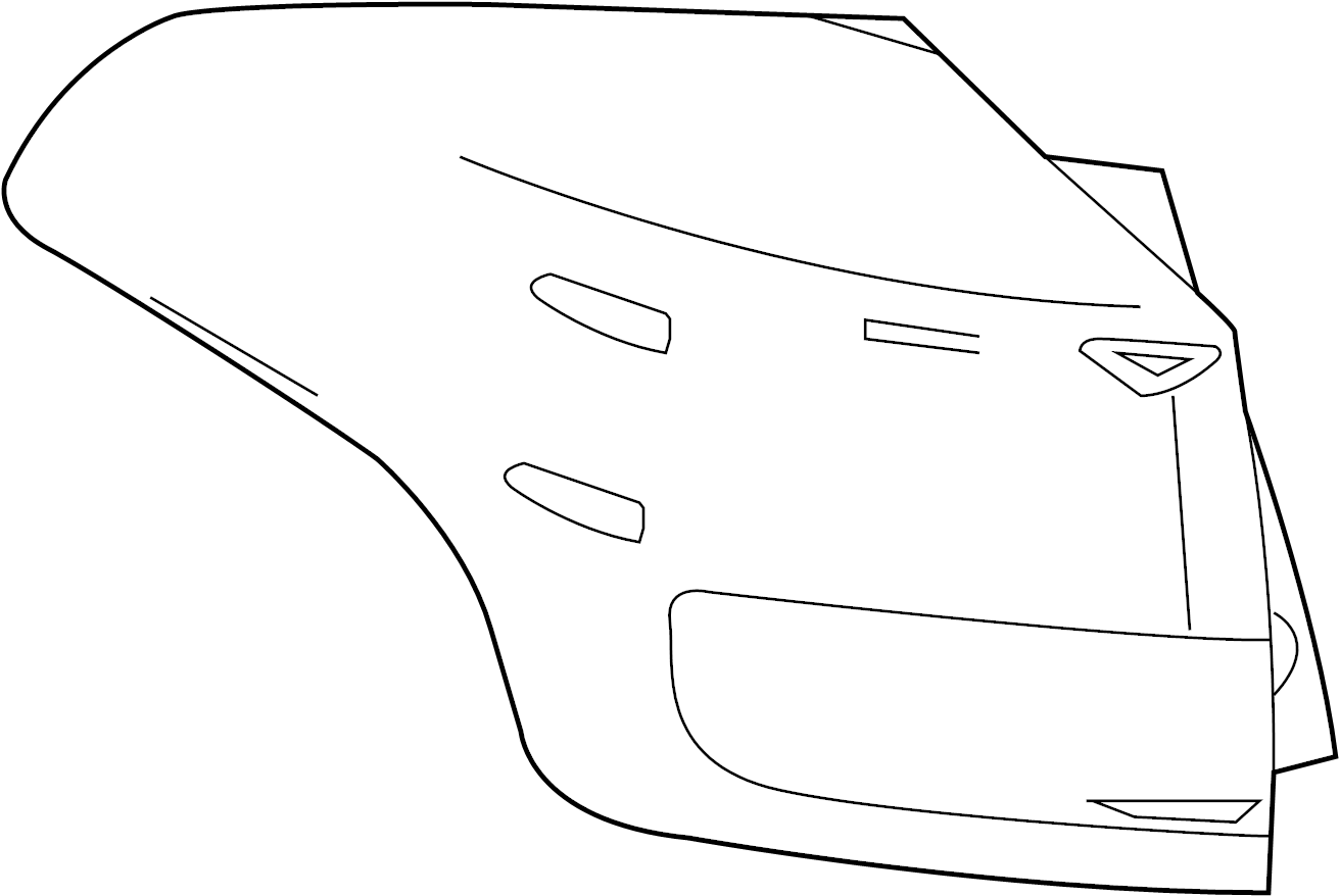 View 815500R061 Tail Light Assembly (Rear) Full-Sized Product Image